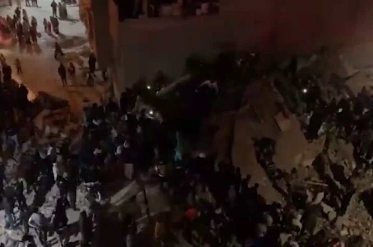    MAP: 19 человек погибли при обрушении двух домов в Марокко