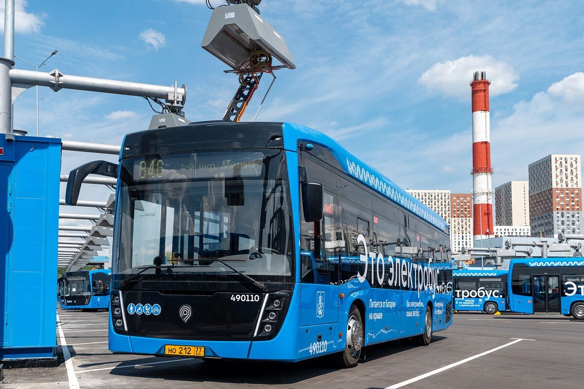    Москва получит 100 новых электробусов отечественного производства