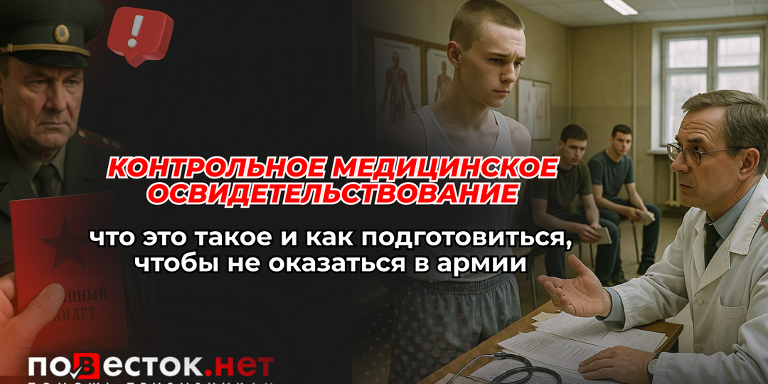 Контрольное медицинское освидетельствование (КМО): что это такое и как подготовиться, чтобы не оказаться в армии