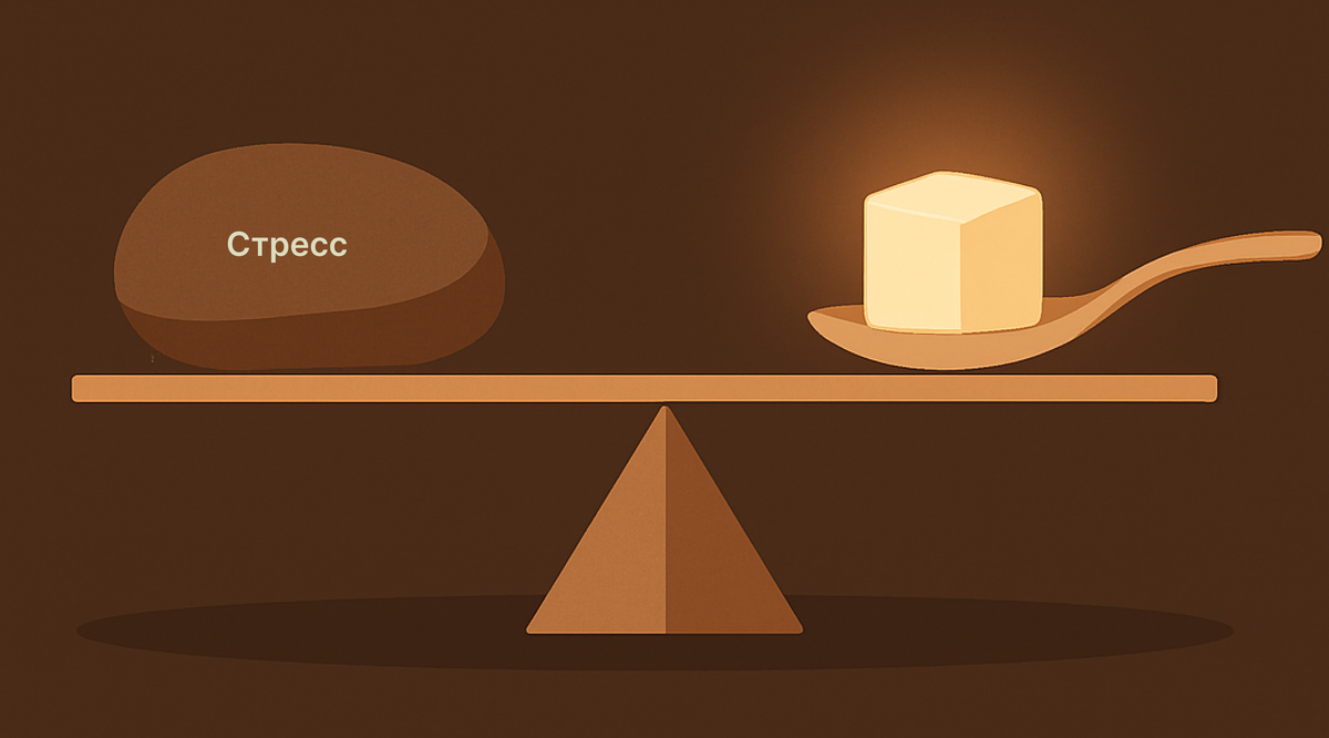 Иногда сладкое - это не желание, а попытка уравновесить тяжёлый день