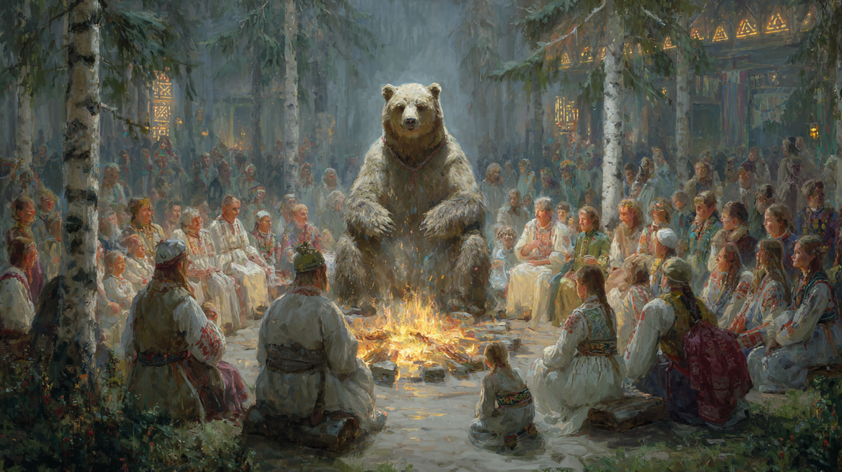 В кругу родных, у мерцающего пламени, древний дух Кума соединяет сердца, принимая угощение и благословляя семью на счастье и плодородие. Здесь каждый вновь ощущает себя частью великой славянской сказки.