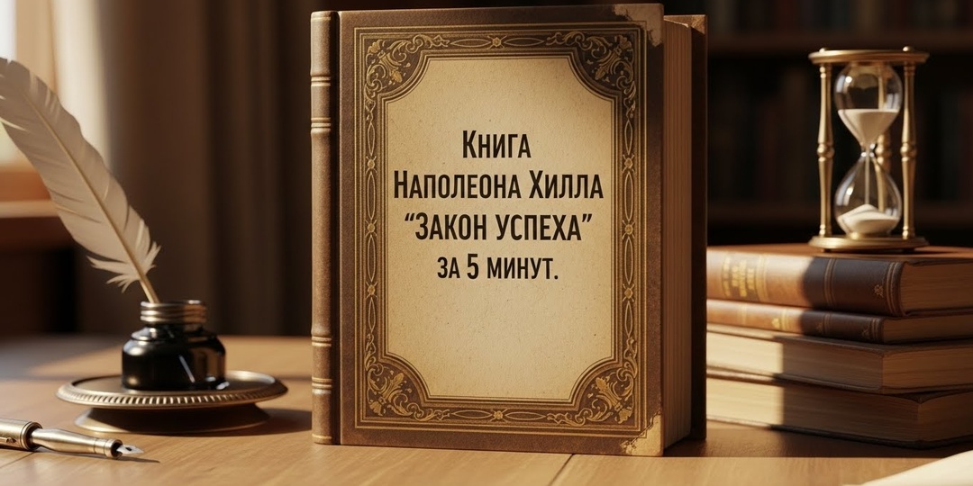 Книга Наполеона Хилла «Закон успеха» за 5 минут