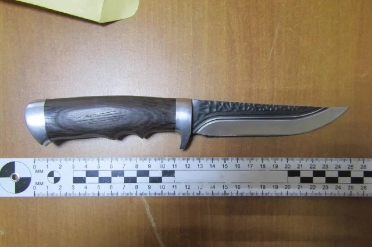    В Тверской области мужчина пытался продать нож полицейским на вокзале