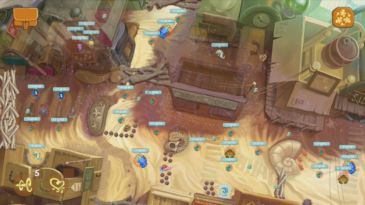    Галерея игры Squids Odyssey