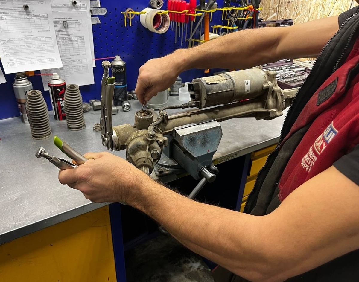 Обучение ремонту рулевых реек