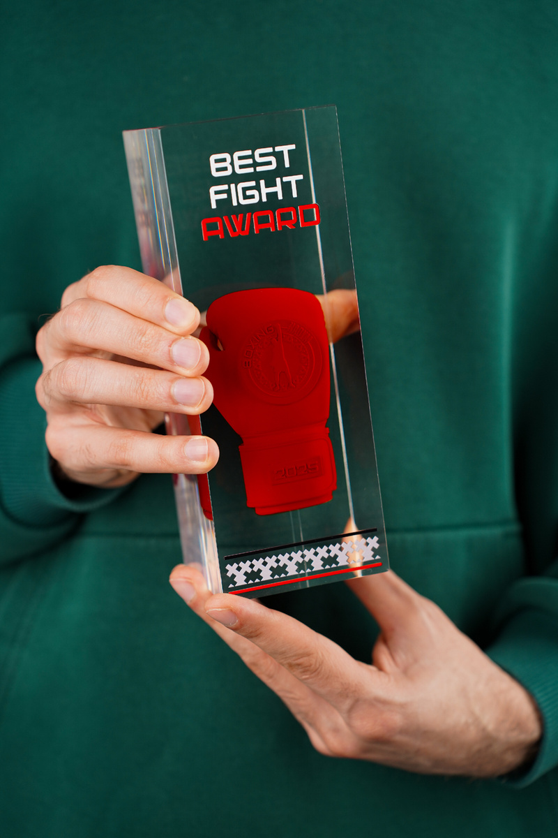 спортивная награда из эпоксидной смолы