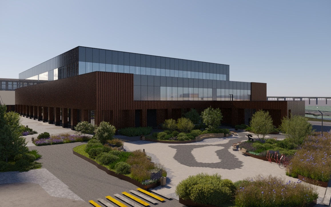 Торговый центр в составе жилого комплекса НАЗАРÉ. Проект