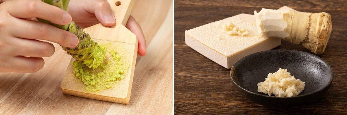 Настоящий васаби и западный васаби