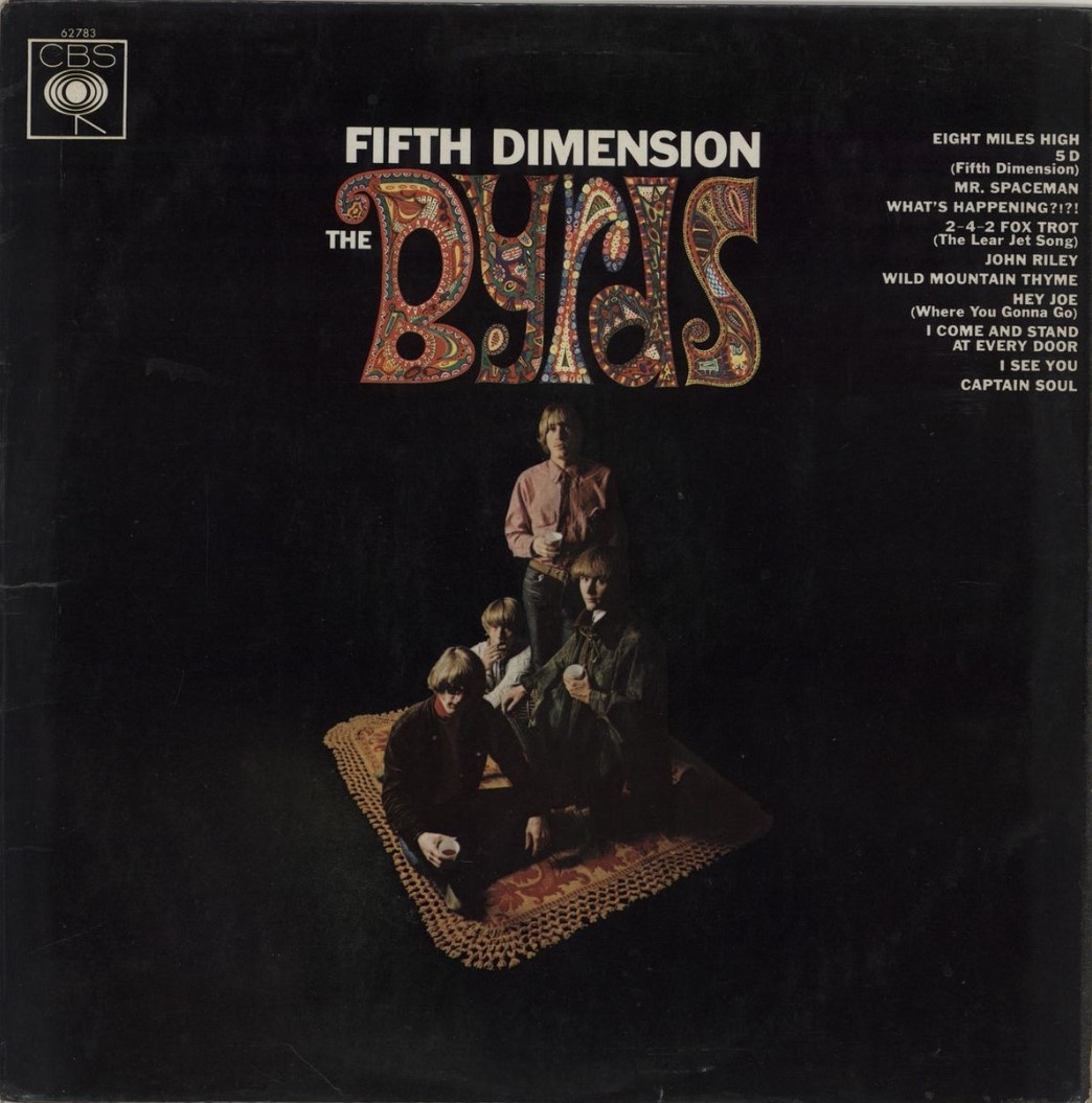 Обложка альбома The Byrds - "Fifth Dimension"