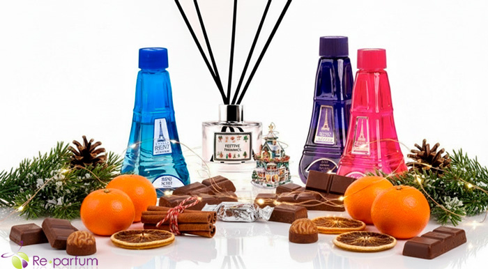 Подборка новогодних ароматов духов RENI и ароматов для дома RENI Home