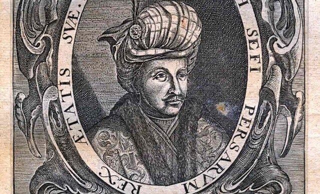 Иранский шах Сефи.