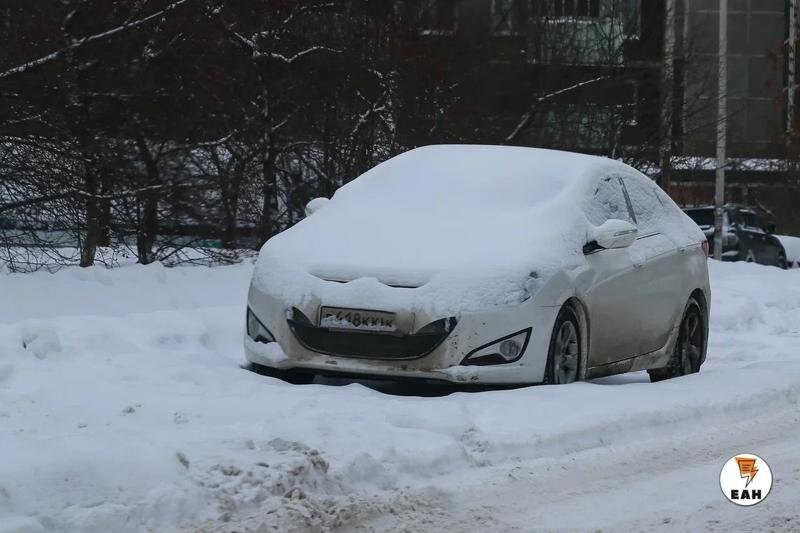    ЕАН. Автомобиль зимой