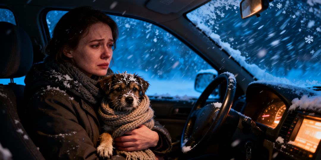 Спасла щенка, а он спас меня. История о том, как предательство мужа в Новый год обернулось моим спасением.