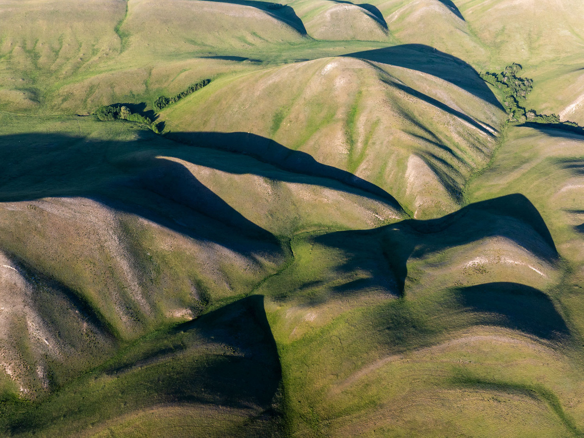 Пластилиновые горы.
