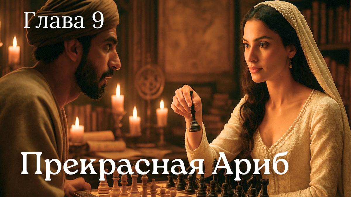 Прекрасная Ариб. Глава 9. Рисунок сгенерирован ИИ