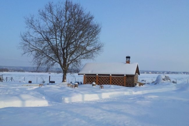    деревня / зима