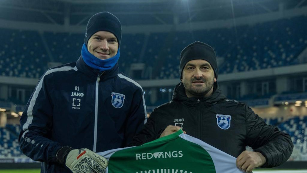    Кукушкин стал вратарем "Балтики". Фото: пресс-служба ФК "Балтика"