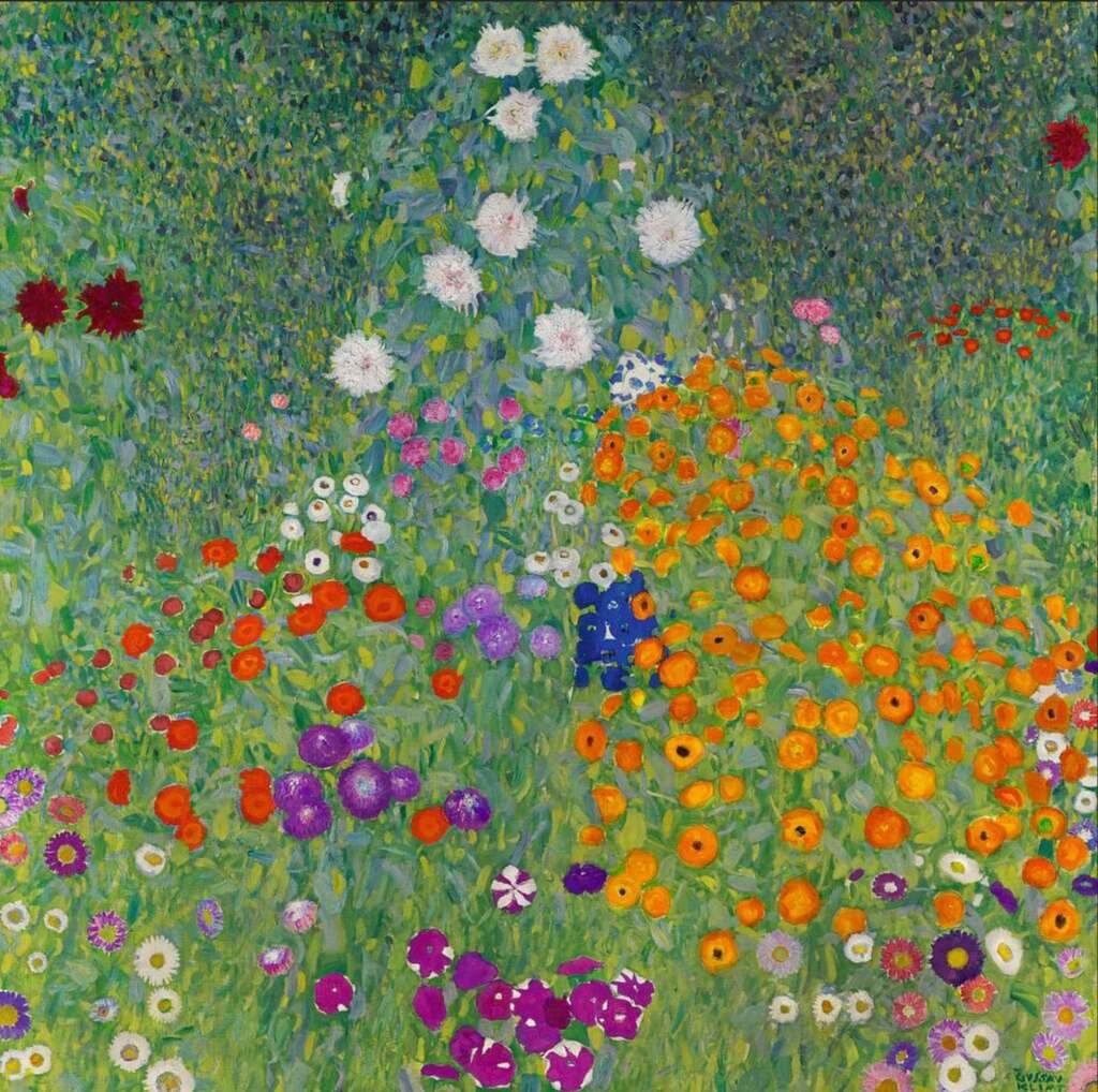 Бауэрнгартен Климт 1907 — Рисунок.