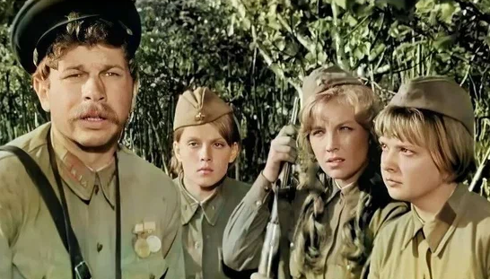 Простые девчонки во главе со старшиной, против большой группы диверсантов.