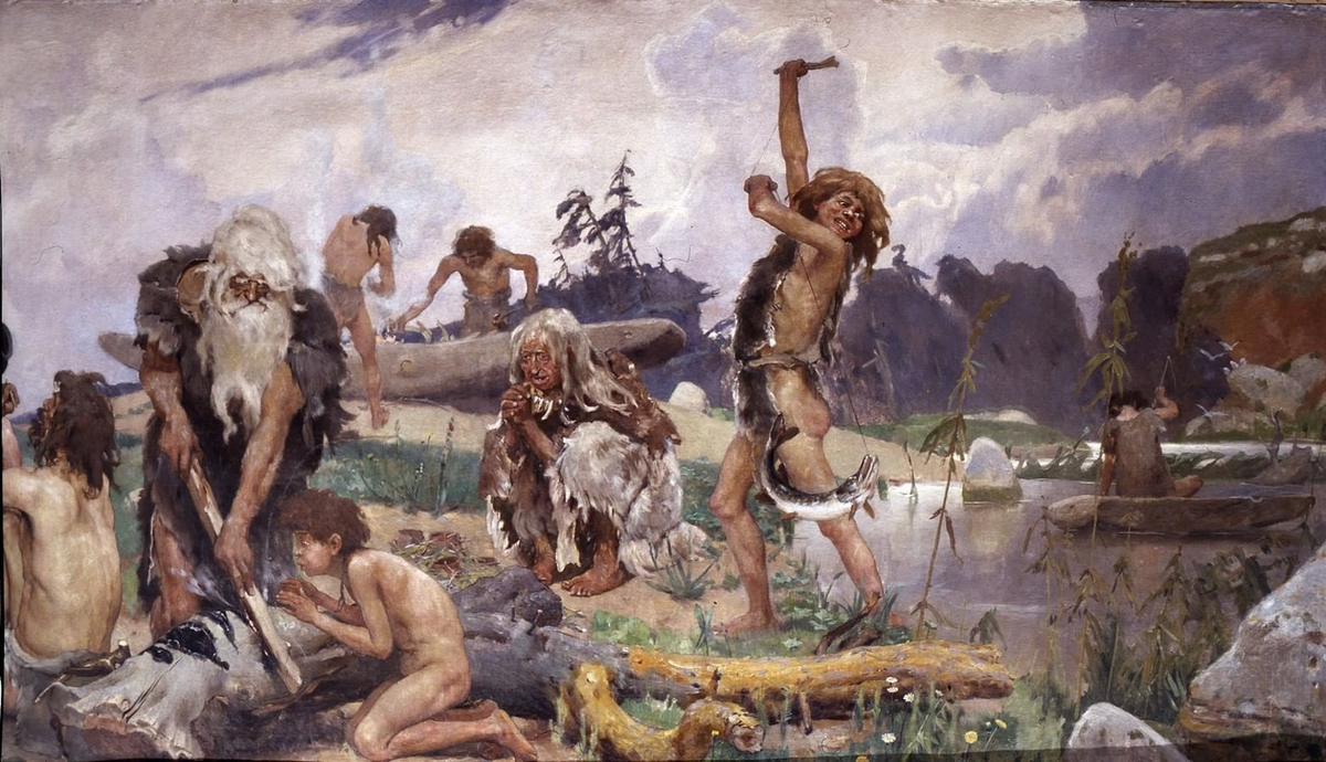 Васнецов. Каменный век