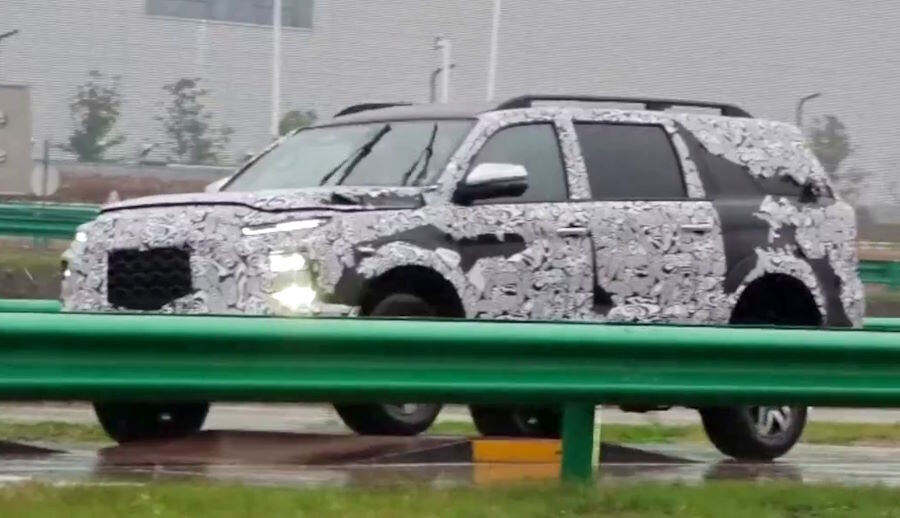 Внедорожник Sollers S9 на испытаниях