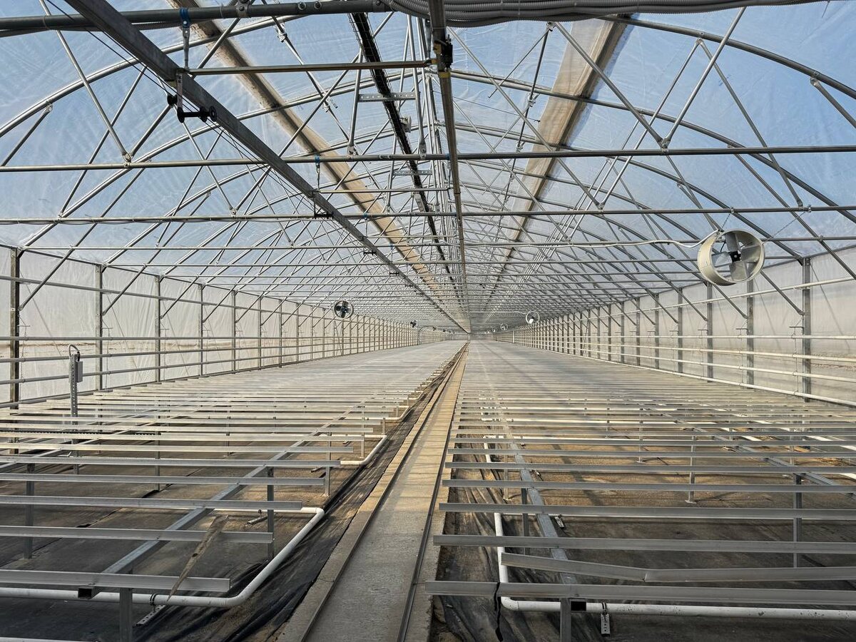 Промшленные теплицы