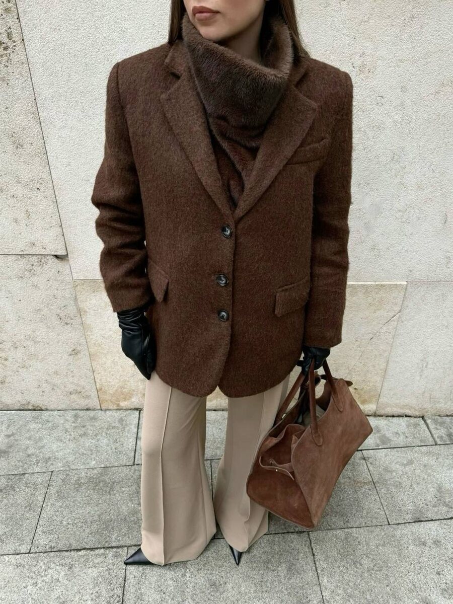 ПОВТОРЯЕМ ОБРАЗ С МЕХОВОЙ МАНИШКОЙ НА WILDBERRIES