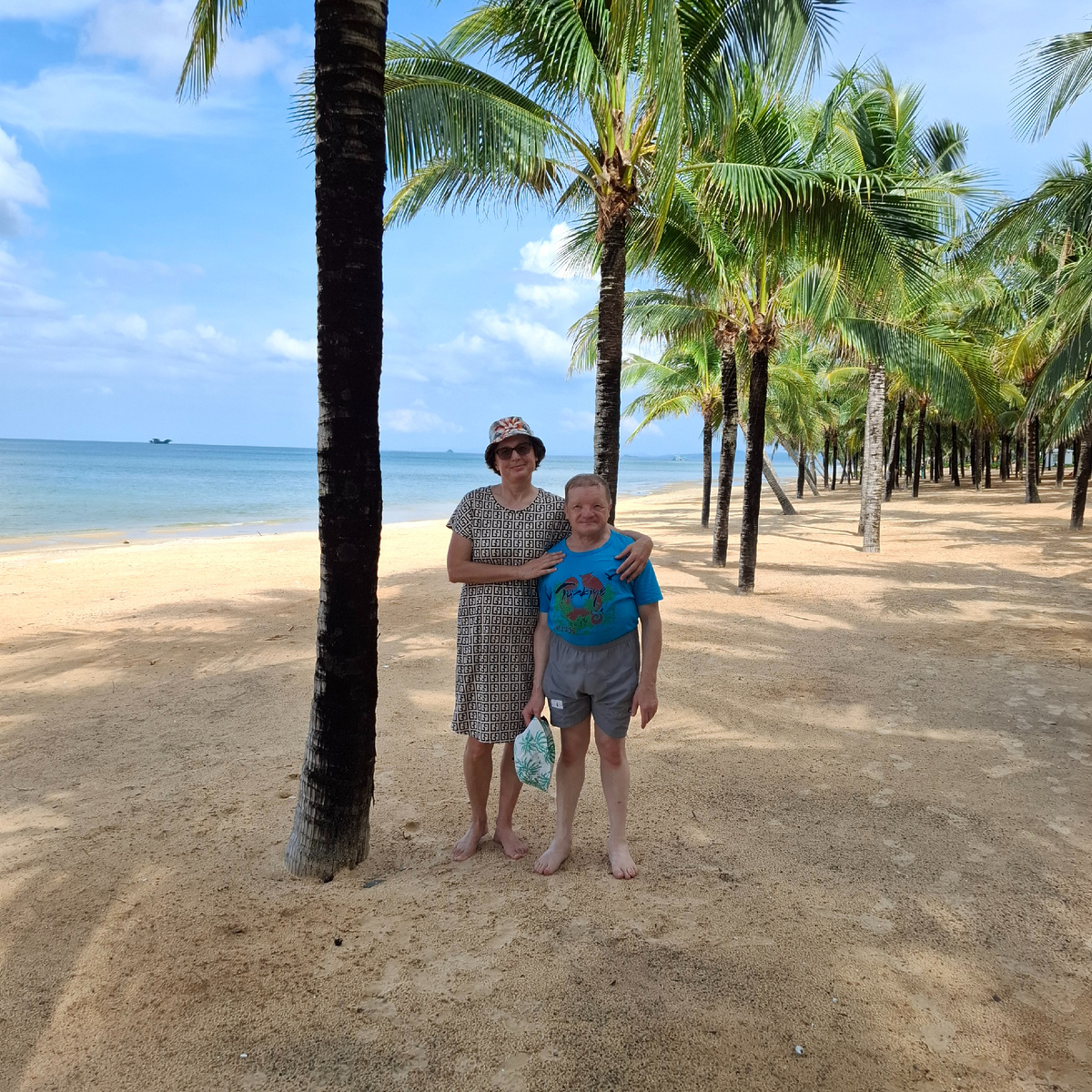 Песок и пальмы. Прямо Баунти!