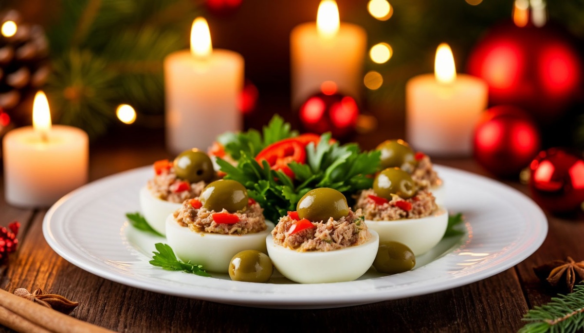 Лёгкая праздничная Кето-закуска всего за 15 минут.