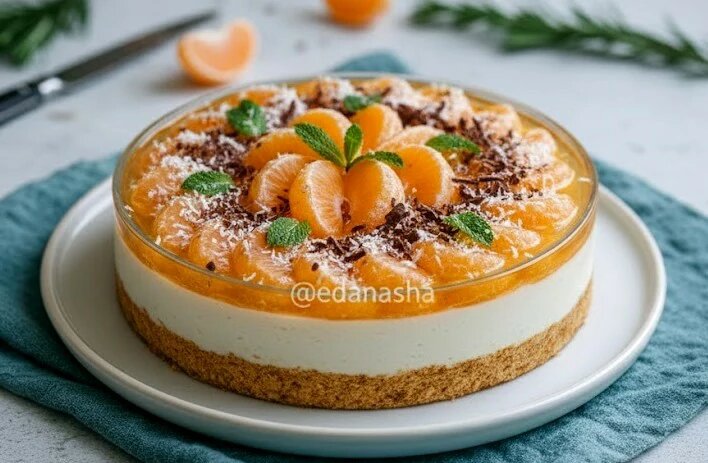 мандариновый торт