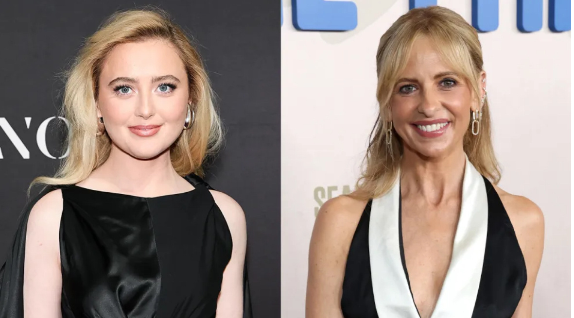 Кэтрин Ньютон (слева) и Сара Мишель Геллар