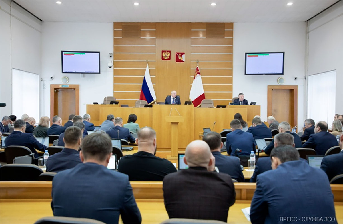 Доходы бюджета запланированы в размере 129 млрд рублей, из них собственные – 109 млрд.  Фото: Фото: пресс-служба Законодательного Собрания Вологодской области / vologdazso.ru