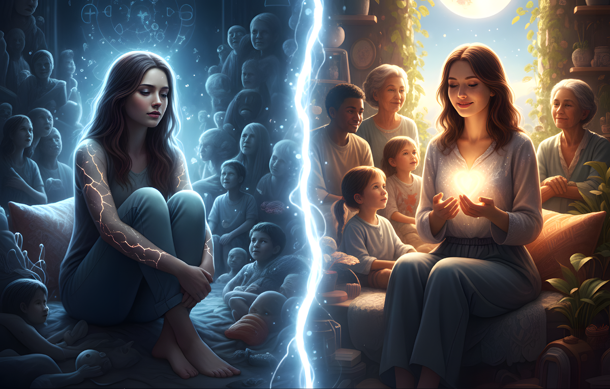 Атмакарака Луна: Люди, который чувствуют мир сердцем