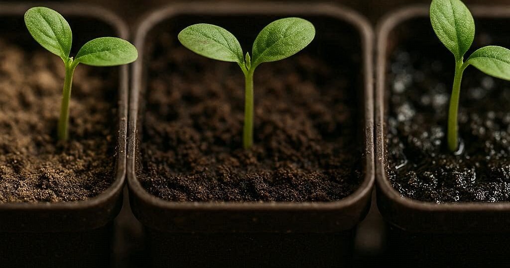 🌱 ПРАВИЛЬНЫЙ ПОЛИВ РАССАДЫ ПО ЭТАПАМ