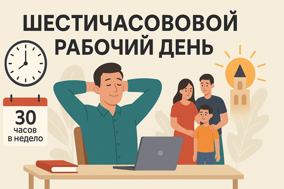 Законопроект предусматривает сокращение рабочей недели до 30 часов вместо 40