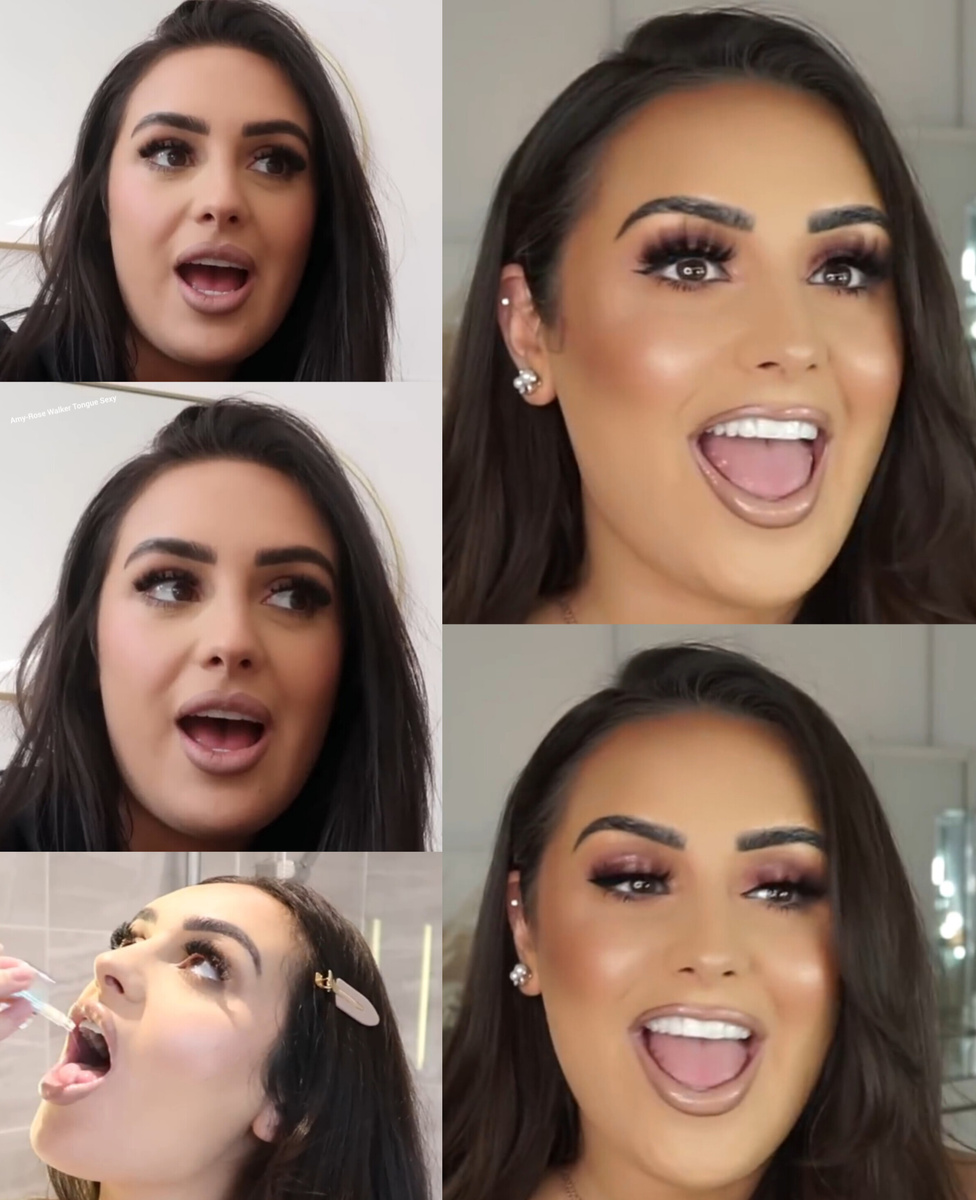 Amy-Rose Walker Tongue Mouth Open 