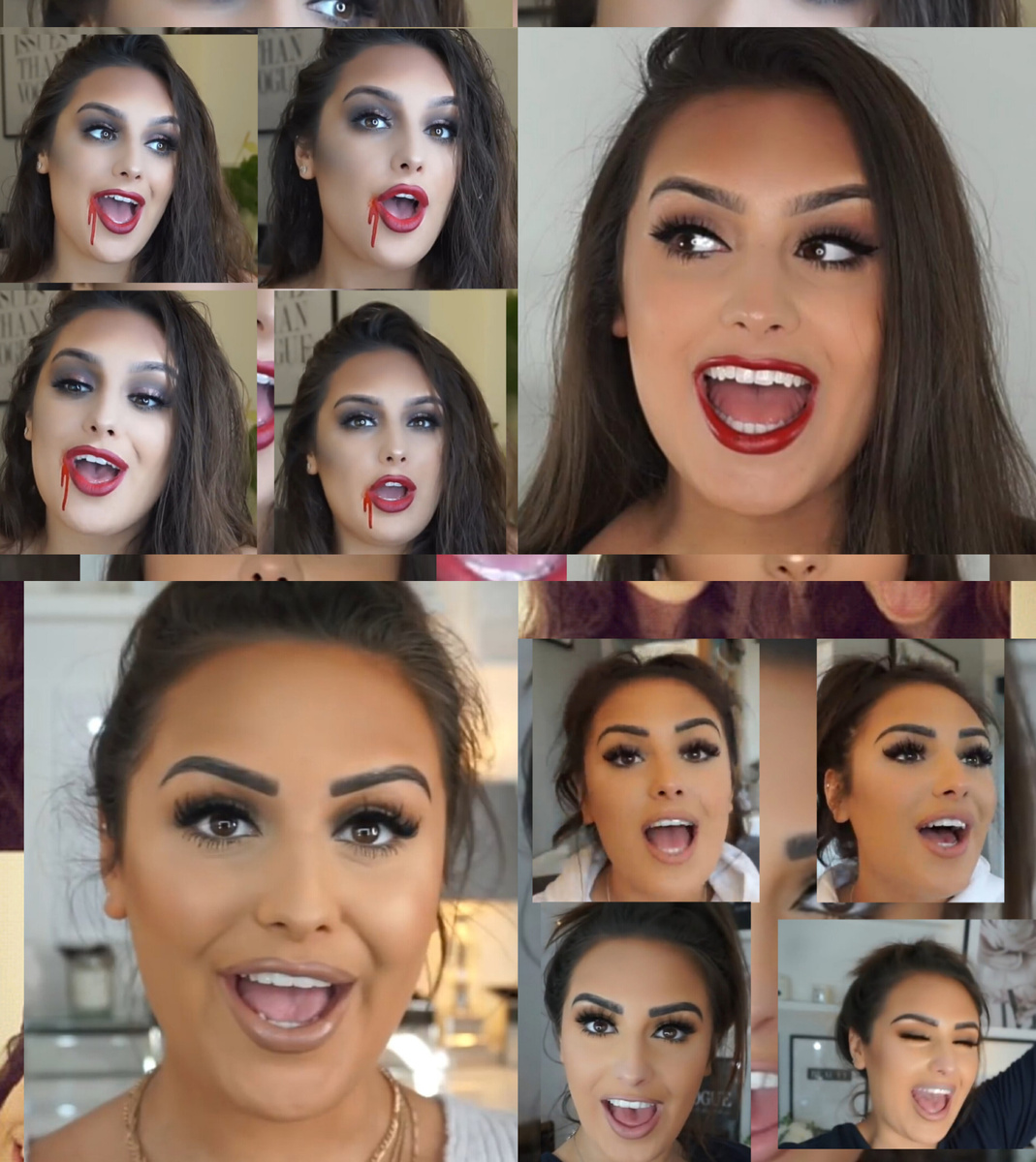 Amy-Rose Walker Tongue Mouth Open 