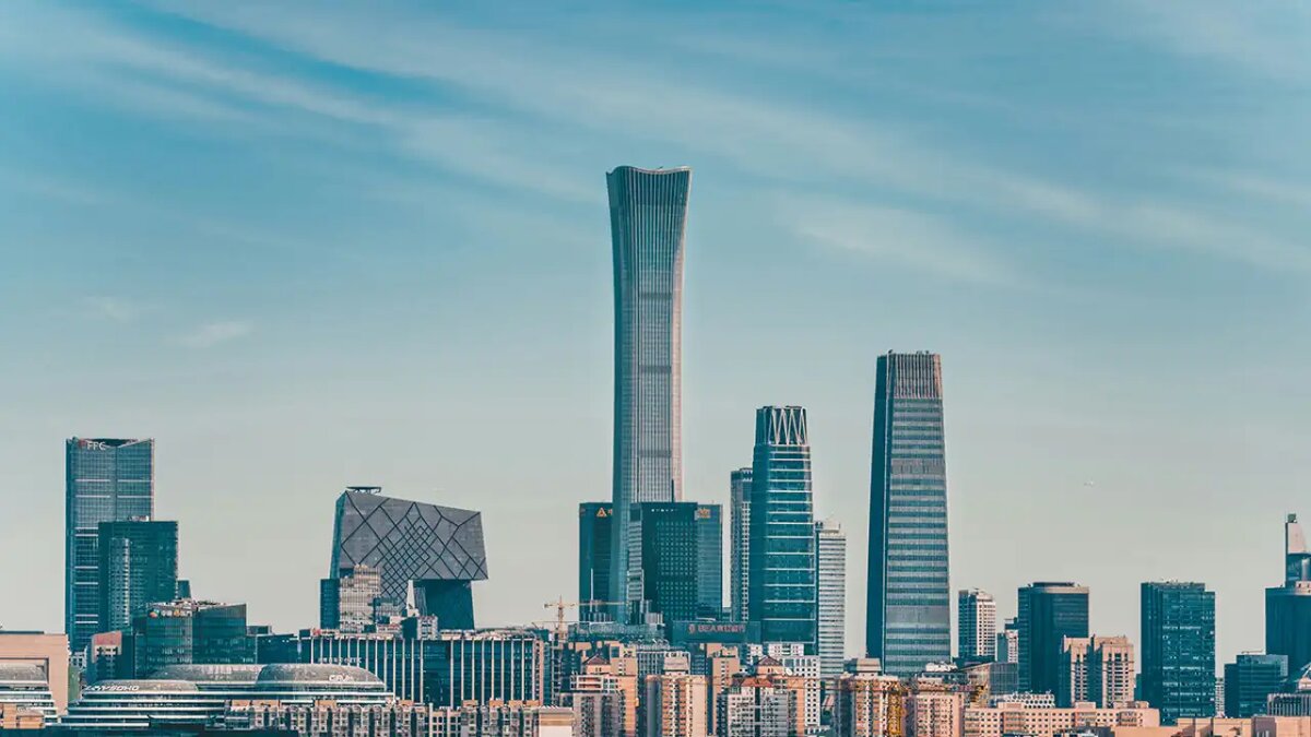    Вид на современный Пекин. © unsplash.com / zhang kaiyv