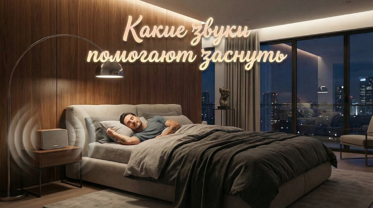 Какие звуки помогают заснуть