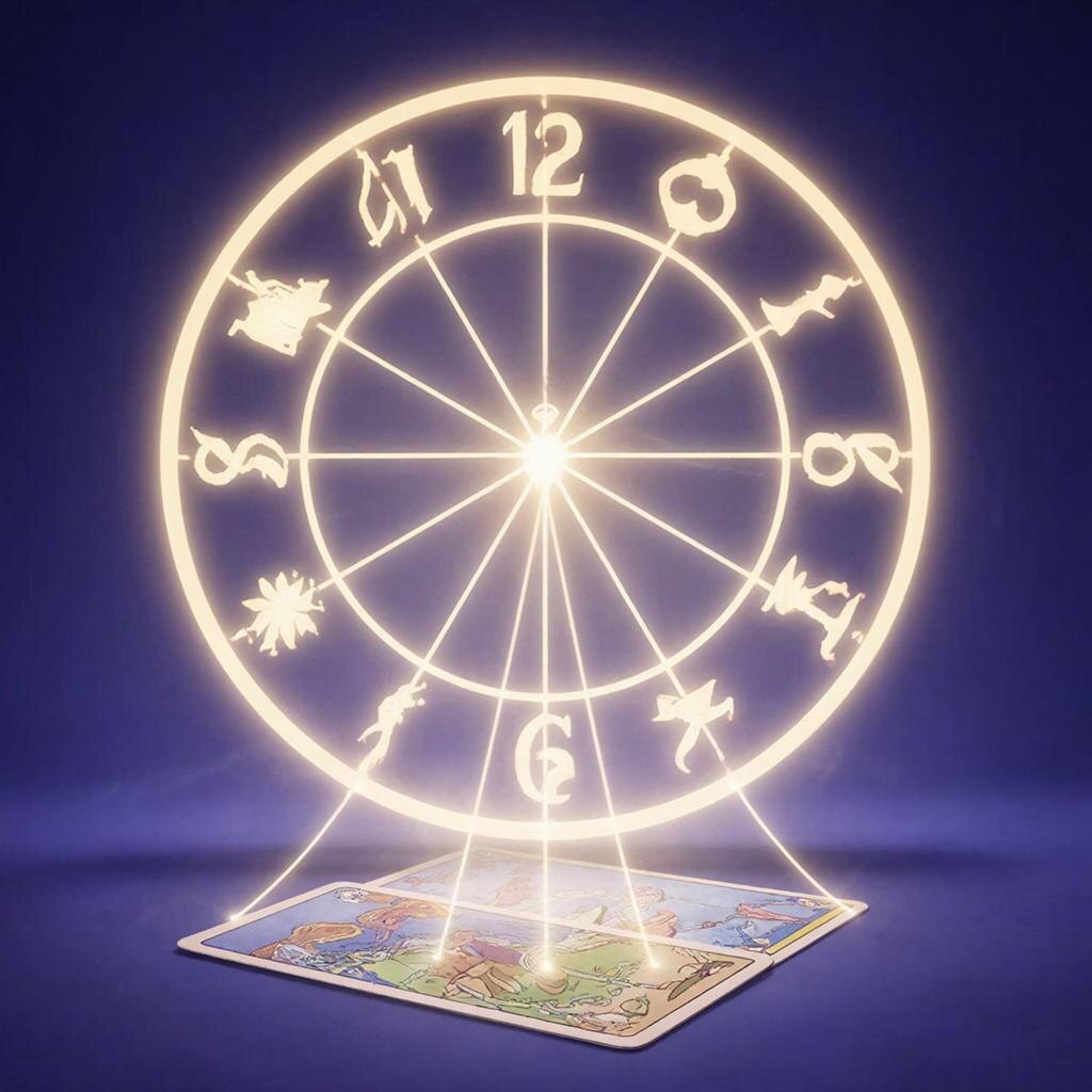 Таро-расклад на год по 12 домам гороскопа