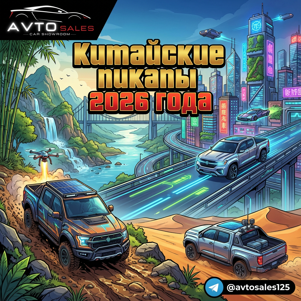    Китайские пикапы 2026: как выбрать идеальный автомобиль для работы и отдыха Авто Сейлс