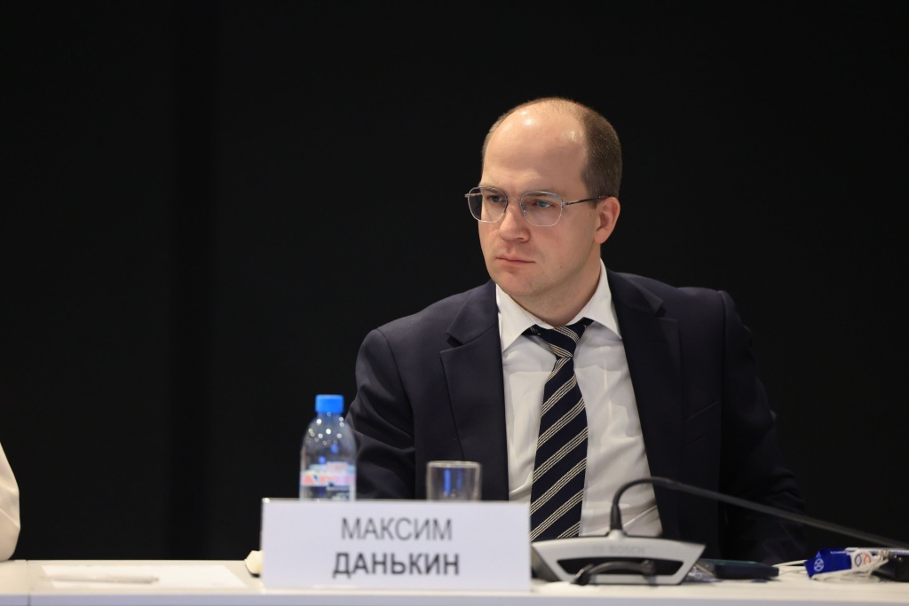 Максим Данькин. Фото: пресс-служба форума «Арктика: настоящее и будущее»