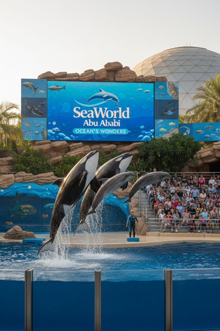 8 океанских миров SeaWorld Abu Dhabi: что внутри