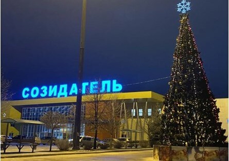    У четырёх торговых центров Заволжья Ульяновска установили искусственные ели. ФОТО: тг-канал администрации Ульяновска