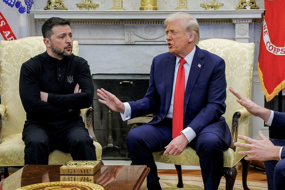 Перепалка Трампа и Зеленского в Белом доме, февраль 2025 г Фото: REUTERS 