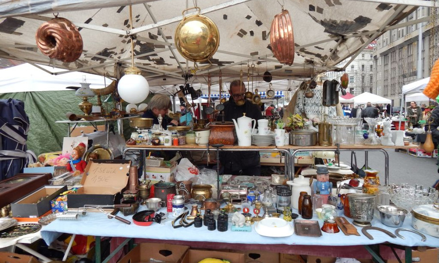 Вена. Блошиный рынок Нашмаркт
