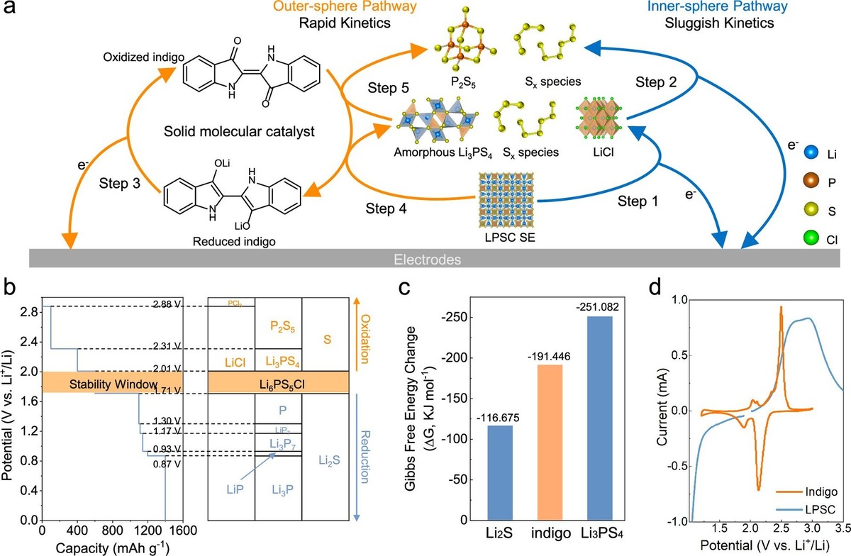    Механизм действия природного красителя индиго в качестве активного вещества и молекулярного катализатора.
