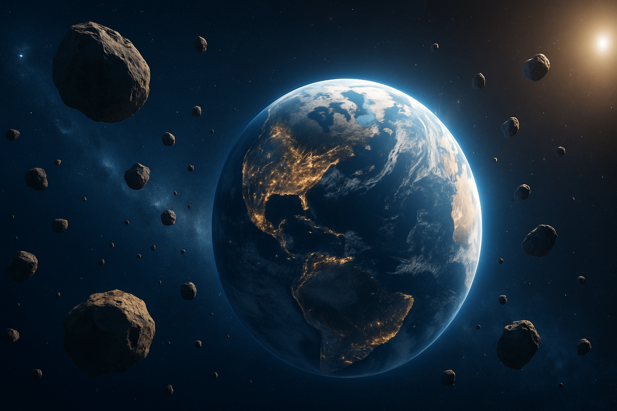    40 000 астероидов рядом с Землёй — и это только начало!