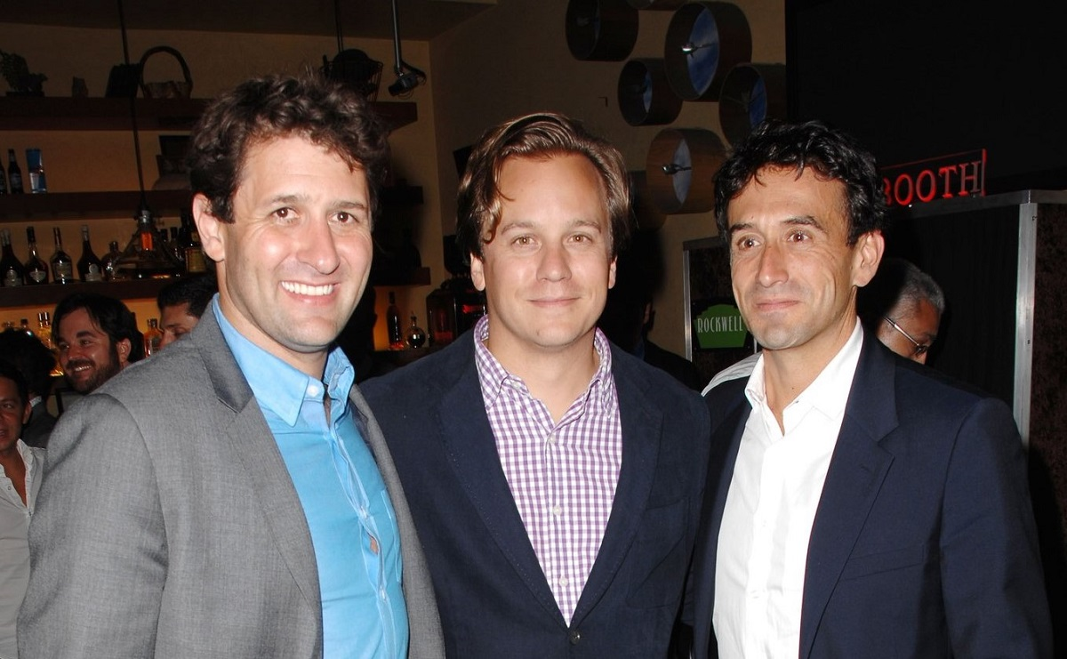 Слева направо: Дэвид Фенкел, Джон Ходжес и Дэниэл Катц