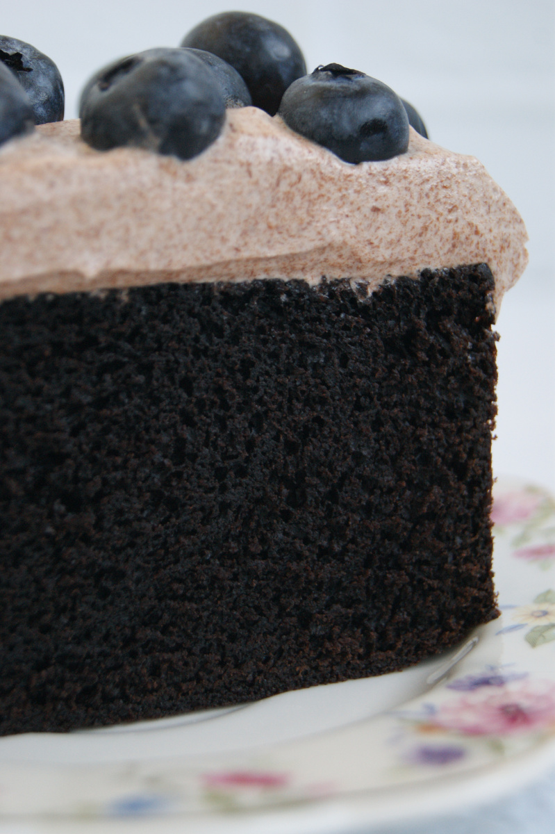 Фото автора. Шоколадный торт-основа.